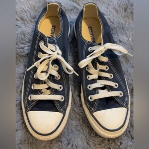 Converse, All Star Navy Lace Up Sneaker, US Men's 5 or US Women's 7